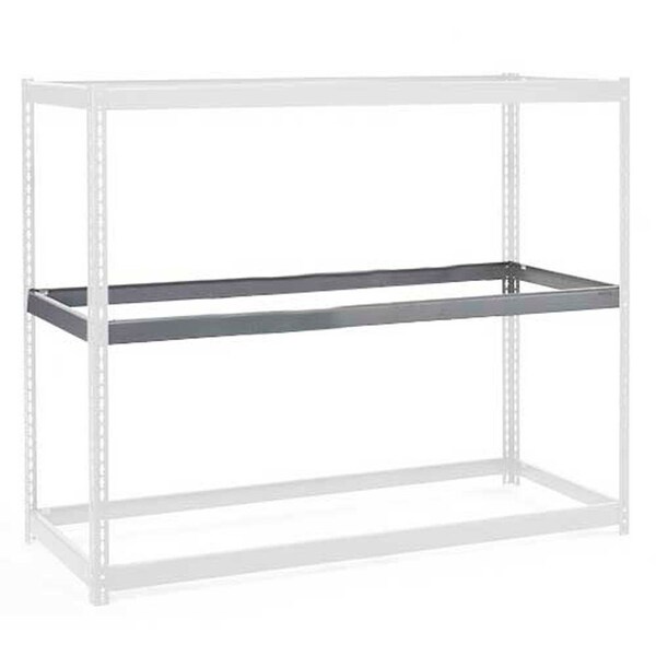 Additional Level For Wide Span Rack 48Wx36D No Deck 1200 Lb Capacity, Gray